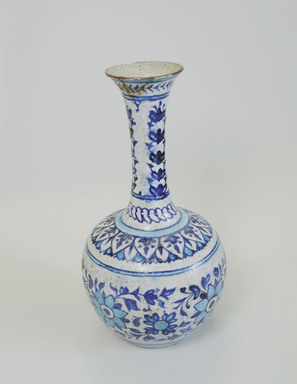  <em>Vase</em>, 19th century. Ceramic, 12 x 6 7/16 in. (30.5 x 16.3 cm). Brooklyn Museum, Gift of Alvin Devereux, 72.85.2. Creative Commons-BY (Photo: Brooklyn Museum, CUR.72.85.2_view1.JPG)