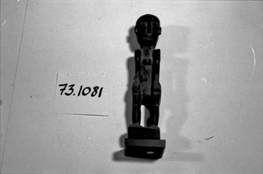  <em>Female Figure</em>. Wood Brooklyn Museum, Gift of Philippe Guimiot, 73.108.1. Creative Commons-BY (Photo: , CUR.73.108.1_acetate_bw.jpg)