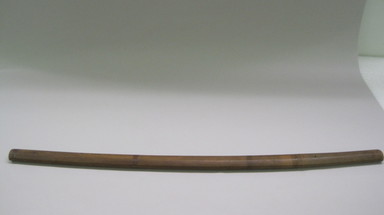 Tadayoshi IV. <em>Storage Scabbard and Handle</em>, 18th century. Magnolia wood, 36 3/4 in. (93.3 cm). Brooklyn Museum, Gift of Leighton R. Longhi, 74.202.1b. Creative Commons-BY (Photo: , CUR.74.202.1b.jpg)