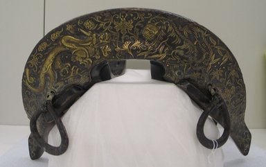  <em>Saddle</em>., 10 1/2 x 16 in. (26.7 x 40.6 cm). Brooklyn Museum, Gift of Dr. John P. Lyden, 81.296.7. Creative Commons-BY (Photo: Brooklyn Museum, CUR.81.296.7_detail2.jpg)