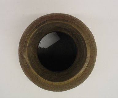  <em>Lota (Water Pot)</em>, 19th century. Brass, copper, 6 11/16 x 6 1/2 in. (17 x 16.5 cm). Brooklyn Museum, Gift of Dr. David Rubin, 82.190.8. Creative Commons-BY (Photo: Brooklyn Museum, CUR.82.190.8_top.jpg)