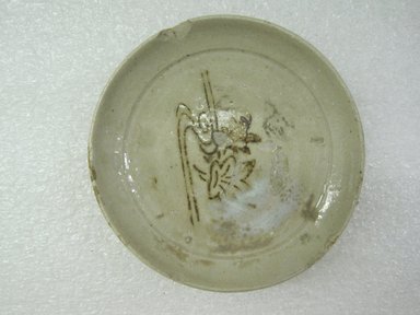  <em>Small Dish</em>, 17th century. Gray stoneware, glazed, 1 1/4 x 5 in. (3.2 x 12.7 cm). Brooklyn Museum, Gift of John M. Lyden, 83.169.11. Creative Commons-BY (Photo: Brooklyn Museum, CUR.83.169.11_top.jpg)