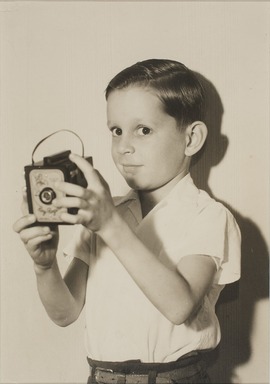 Larry Clark (American, born 1943). <em>An Autobiography by Larry Clark</em>, n.d. Gelatin silver print, image: 11 1/2 x 8 1/4 in. (29.2 x 21 cm). Brooklyn Museum, Gift of Marvin Schwartz, 83.217.1. © artist or artist's estate (Photo: Image courtesy of Luhring Augustine Gallery, CUR.83.217.1_Luhring_Augustine_photograph_TL2.jpg)