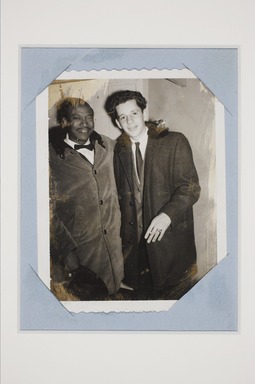 Larry Clark (American, born 1943). <em>Me and Jimmy Reed</em>, 1960; reprinted 1981. Gelatin silver print, image: 11 1/4 x 8 1/2 in. (28.6 x 21.6 cm). Brooklyn Museum, Gift of Marvin Schwartz, 83.217.4. © artist or artist's estate (Photo: Image courtesy of Luhring Augustine Gallery, CUR.83.217.4_Luhring_Augustine_photograph_TL4.jpg)