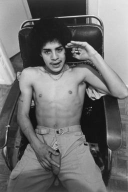 Larry Clark (American, born 1943). <em>Booby</em>, 1981. Gelatin silver photograph, image: 12 x 8 in. (30.5 x 20.3 cm). Brooklyn Museum, Gift of Marvin Schwartz, 84.99.29. © artist or artist's estate (Photo: Image courtesy of Luhring Augustine Gallery, CUR.84.99.29_Luhring_Augustine_photograph_TL75.jpg)