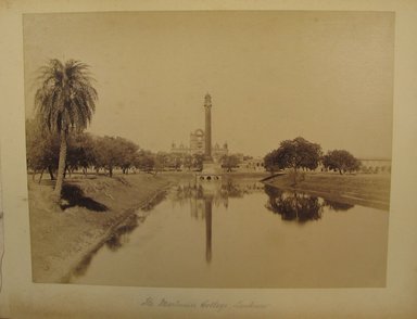 Possibly Samuel Bourne (British, 1834-1912). <em>Print from Album of Photographs: Architecture in India</em>, 1862-1872. Albumen silver photograph, 8 3/16 x 10 13/16 in. (20.8 x 27.5 cm). Brooklyn Museum, Gift of Matthew Dontzin, 86.256.11 (Photo: Brooklyn Museum, CUR.86.256.11.jpg)
