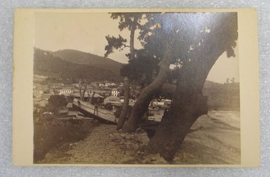  <em>View of Japan</em>, late 19th-early 20th century. Albumen silver photograph mounted on cardboard, with mounting: 4 1/4 x 6 1/4 in. (10.8 x 15.9 cm). Brooklyn Museum, Gift of Matthew Dontzin, 86.256.46 (Photo: Brooklyn Museum, CUR.86.256.46.jpg)