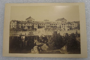  <em>View of Japan</em>, late 19th–early 20th century. Albumen silver photograph, with mounting: 4 5/16 x 6 3/8 in. (10.9 x 16.2 cm). Brooklyn Museum, Gift of Matthew Dontzin, 86.256.47 (Photo: Brooklyn Museum, CUR.86.256.47.jpg)
