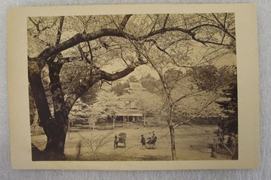  <em>View of Japan</em>, late 19th–early 20th century. Albumen silver photograph mounted on cardboard, with mounting: 4 5/16 x 6 7/16 in. (10.9 x 16.3 cm). Brooklyn Museum, Gift of Matthew Dontzin, 86.256.52 (Photo: Brooklyn Museum, CUR.86.256.52.jpg)