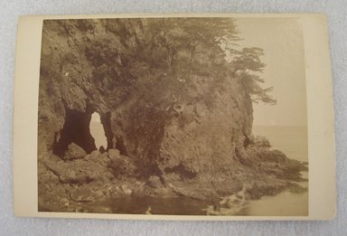  <em>View of Japan</em>, late 19th–early 20th century. Albumen silver photograph mounted on cardboard, 4 3/16 x 6 7/16 in. (10.6 x 16.3 cm). Brooklyn Museum, Gift of Matthew Dontzin, 86.256.58 (Photo: Brooklyn Museum, CUR.86.256.58.jpg)