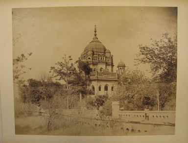 Possibly Samuel Bourne (British, 1834-1912). <em>Print from Album of Photographs: Architecture in India</em>. Albumen silver photograph, 8 3/8 x 10 5/8 in. (21.2 x 27 cm). Brooklyn Museum, Gift of Matthew Dontzin, 86.256.6 (Photo: Brooklyn Museum, CUR.86.256.6.jpg)