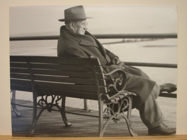 Charles Pratt (American, 1926-1976). <em>Coney Island, Winter 1953</em>, 1953. Gelatin silver print, image: 10 1/4 x 13 in. (26 x 33 cm). Brooklyn Museum, Gift of Mrs. Charles Pratt, 88.47.4. © artist or artist's estate (Photo: Brooklyn Museum, CUR.88.47.4.jpg)