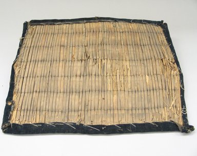 Plains. <em>Mat with Border</em>. Straw, velvet Brooklyn Museum, Brooklyn Museum Collection, X1126.38. Creative Commons-BY (Photo: Brooklyn Museum, CUR.X1126.38.jpg)