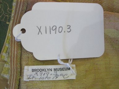  <em>Textile Panel</em>, ca. 1800. Silk, 49 x 123 in. (124.5 x 312.4 cm). Brooklyn Museum, Brooklyn Museum Collection, X1190.3 (Photo: Brooklyn Museum, CUR.X1190.3_documentation.jpg)