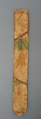 <em>Rectangular Case</em>. Leno weave, 10 x 1 3/8 in.  (25.4 x 3.5 cm). Brooklyn Museum, Brooklyn Museum Collection, X640.21. Creative Commons-BY (Photo: Brooklyn Museum, CUR.X640.21_view1.jpg)