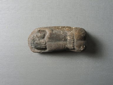  <em>Erotic Figure of a Female</em>, 664-525 B.C.E. Clay, 1/2 x 11/16 x 2 5/16 in. (1.3 x 1.8 x 5.8 cm). Brooklyn Museum, Brooklyn Museum Collection, X865.2. Creative Commons-BY (Photo: Brooklyn Museum, CUR.x865.2_view01.jpg)
