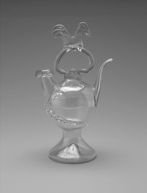  <em>Cantir</em>, ca. 1700. Glass
, 10 1/8 x 3 1/2 in. (25.7 x 8.9 cm). Brooklyn Museum, Gift of Wunsch Foundation, Inc., 2008.20.7. Creative Commons-BY (Photo: Brooklyn Museum, L2006.1.5_PS1.jpg)