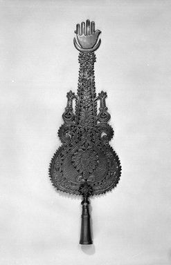  <em>Ceremonial Pole Top</em>. Brass Brooklyn Museum, Brooklyn Museum Collection, X710.2. Creative Commons-BY (Photo: Brooklyn Museum, X710.2_bw_SL4.jpg)