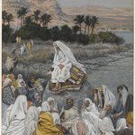 Jesus Sits by the Seashore and Preaches (Jésus sassied au bord de la mer et prêche)