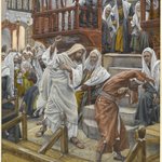 Jesus Chases a Possessed Man from the Synagogue (Jésus chasse un possédé de la synagogue)
