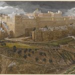 Reconstruction of the Temple of Herod, Southeast Corner (Reconstitution du temple dHérode. Angle sud-est.)