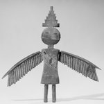 Eagle Man Image (A-tchi-a, La-to-pa) from the Little Fire Society Altar