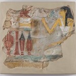Tomb Painting of a Woman with Offerings