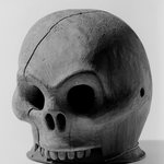 Wooden Skull Headdress