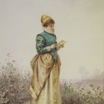 Renaissance Woman Reading a Letter