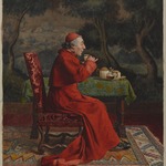 Cardinal Taking Tea