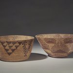 Coiled Cooking Basket (Bush-ka) with "Valley-Quail Topknot" (Shu-shu) and "Grape Leaves" (Ba-hu) Patterns