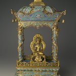 Shrine with an Image of the Buddha Amitayus
