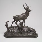 Stag, Hind and Fawn