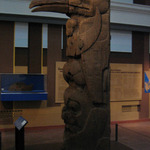 Totem Pole for the "House which is a Trail"