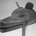 Wolf Mask used in Wolf Dance (Walasaxa)