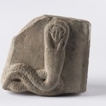 Relief Fragment of a Human-headed Cobra