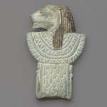 Amulet in Form of a Lion-Headed Aegis