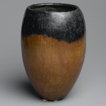 Black-Topped Pottery Jar
