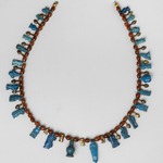 Necklace with Bes and Taweret Pendants