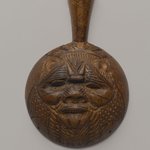 Spoon with Face of Bes or another Birth God