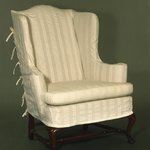 Wing Chair, Queen Anne Style