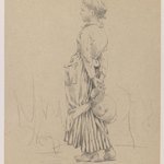 Peasant with Water Jug: Study for "The Well"