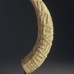 Souvenir Ivory with Figurative Motifs