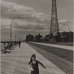 Parachute Jump with Sophia Velex, April 1990/Coney Island, Brooklyn Hist. Project, 1 of 20 from a Portfolio of 34