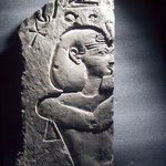 Sunk Relief of a King