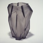 Vase,Ruba Rombic