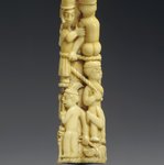 Tusk Carving with Figures