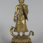 Buddha Dipankara on a Serpent