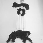 Britta with Poodle and Man Ray