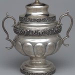 Sugar Bowl with Lid,  Part of Three-Piece Set